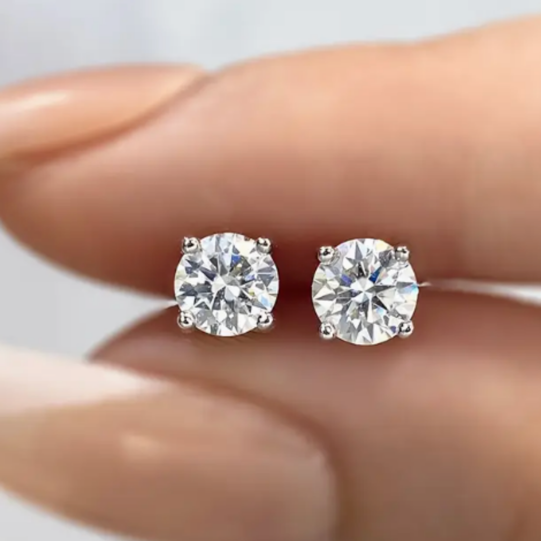 For the Bridesmaid - Round Stud Earrings