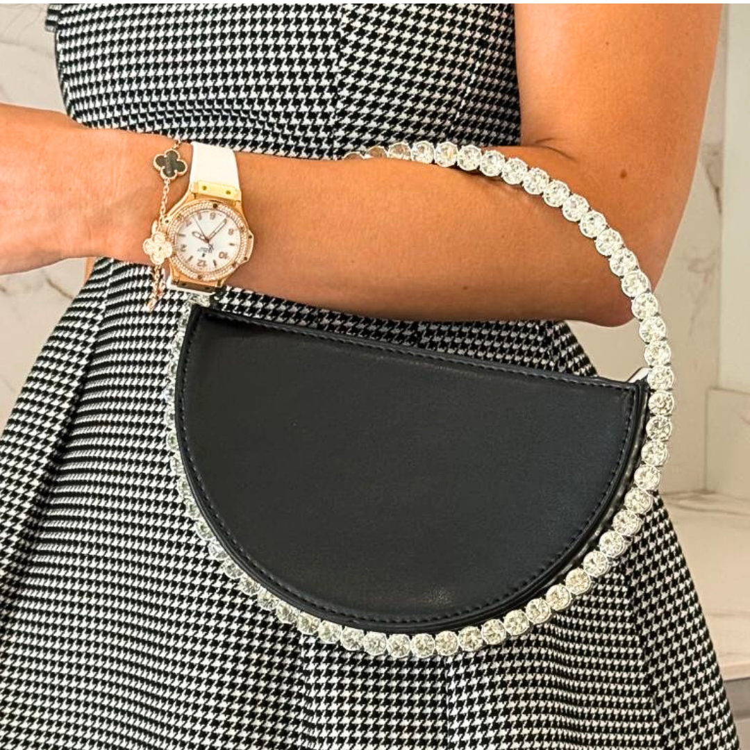 🖤 The Heiress Halo Clutch Bag
