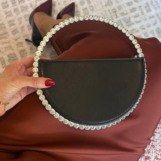 🖤 The Heiress Halo Clutch Bag